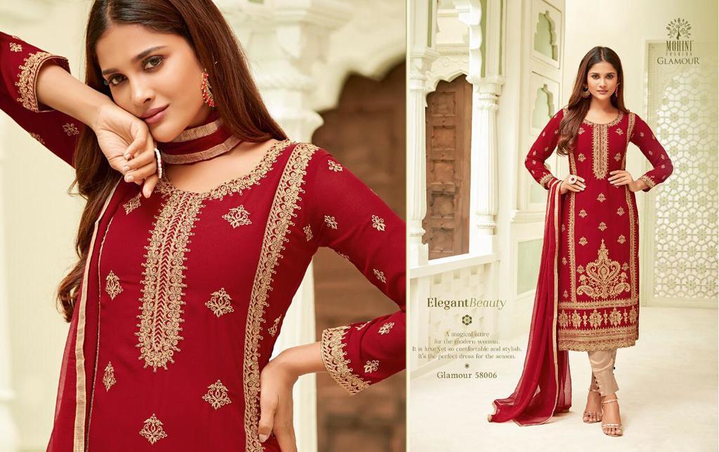 Embroidered Georgette Suits