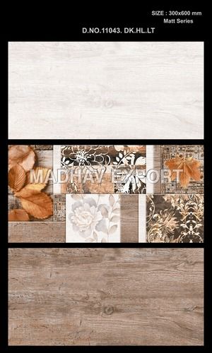 Wooden Ceramic Digital Wall Tiles