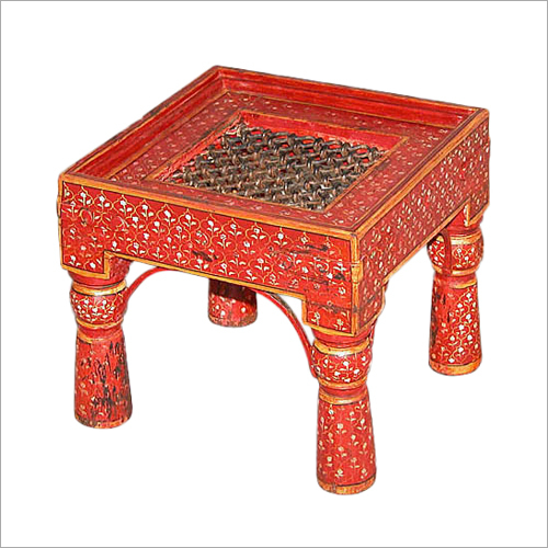 Wooden Painted Side Table