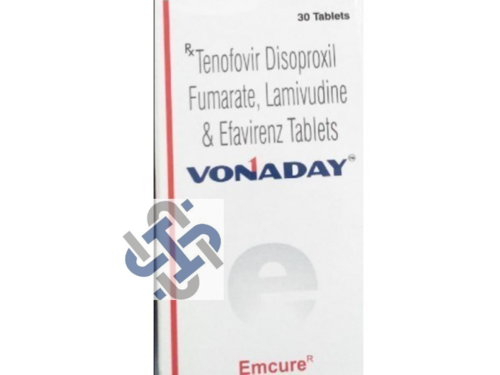 Vonaday Lamivudine 300mg Tenofovir 300mg Tablet