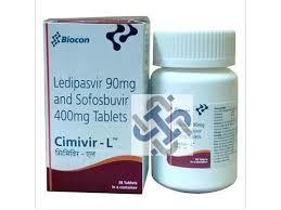 Ledipasvir 90mg  Sofosbuvir 400mg tablet