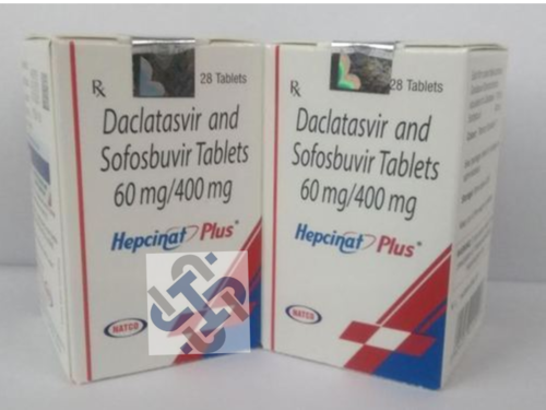Hepcinat Plus Daclatasvir 60mg, Sofosbuvir 400mg Tablet