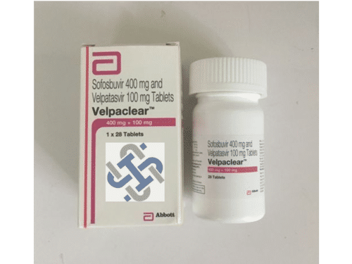 Velpaclear Sofosbuvir 400mg Velpatasvir 100mg Tablets