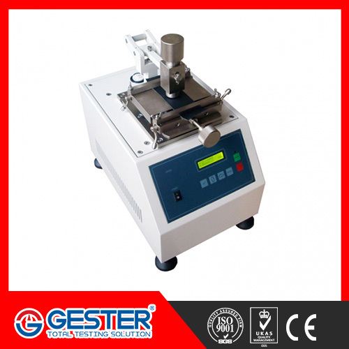 IULTCS & Veslic Leather Abrasion Tester - 15mm x 15mm Testing Area, 33kg Weight | Dry & Wet Abrasion Testing, ISO & DIN Compliant