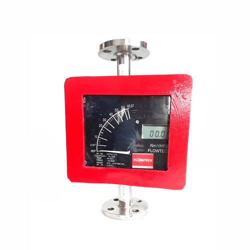 Metal Tube Rotameters - Color: Red