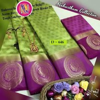 New Arrival Pure Matka Tusser Silk Handloom Saree