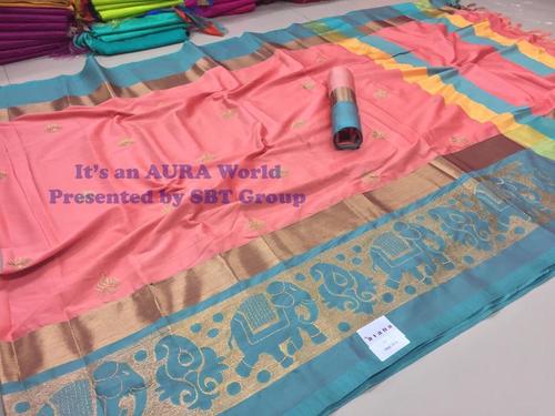 Multi Wedding For Pure Silk Designer Sarees