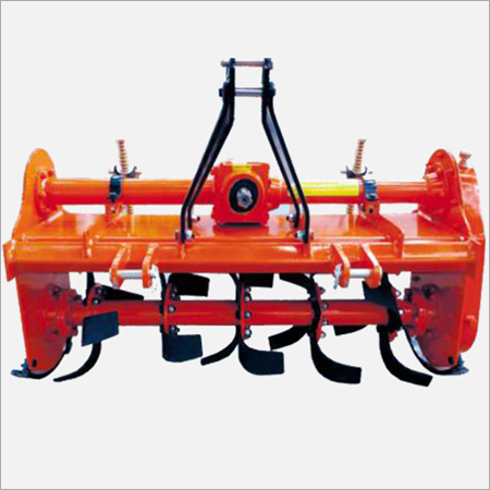 Orange Agricultural Rotavator