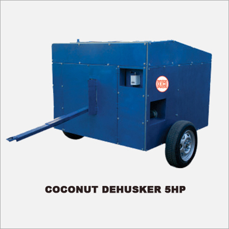 Blue 5 Hp Coconut Dehusker