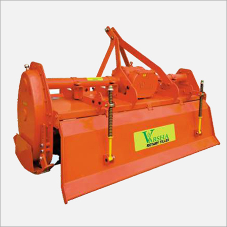 Orange Rotary Tiller