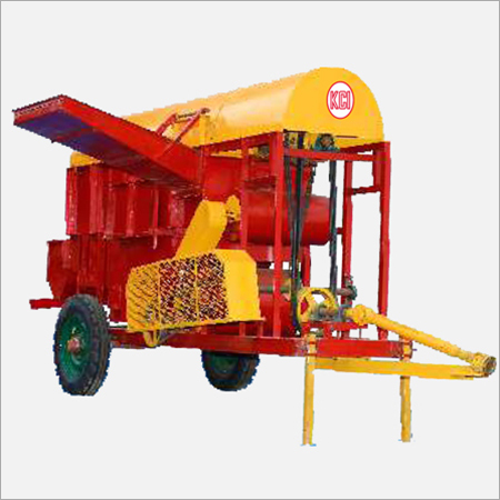 Red + Yellow Groundnut Thresher