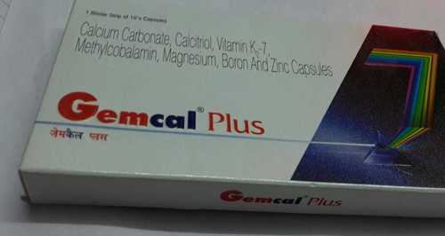 calcium carbonate calcitrol vitamin k2-7 methylcobalamin magnesium  boron zinc capsules