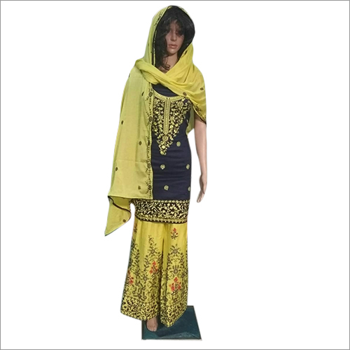 Ladies Fancy Sharara Suit