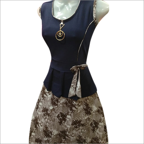 Black Ladies Designer Kurti