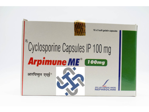 Arpimune Me Cyclosporine 100Mg Capsules General Medicines