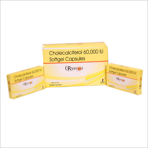 60000 IU Cholecalciferol Softgel Capsules