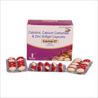 Calcitriol - Softgel Capsules | Calcitriol, Calcium Carbonate, Zinc, Red Oval Shape, Blister Pack