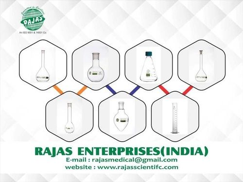 Laboratory Glassware Equipment Materials: Glass