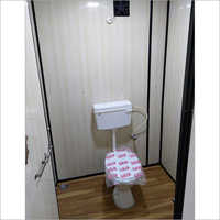 Prefabricated Toilet Cabin - Fiberglass, Customizable Dimensions, White Color | Lightweight, Durable, Corrosion Resistant, Weather Resistant, 1 Year Warranty