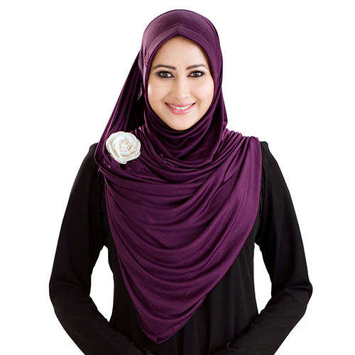 Anarkali Hijab Decoration Material: Stones
