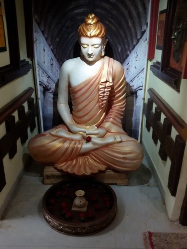 Buddha Fiber Statue for Temple
