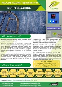 Ozone Generator Denim Textile Bleaching System