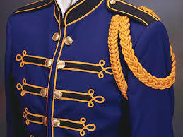 Golden Military Uniform Lanyards