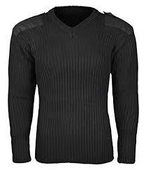 Black Army Sweater