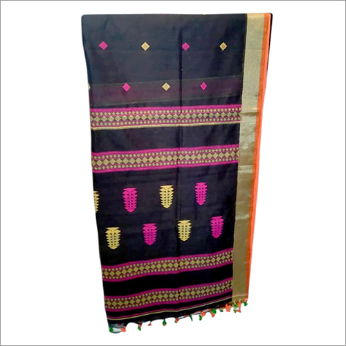 Black Ladies Traditional Saree