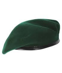 Green Scout Beret Cap