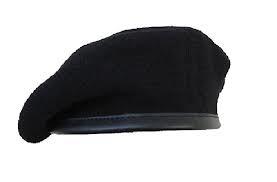 Black Army Beret Caps