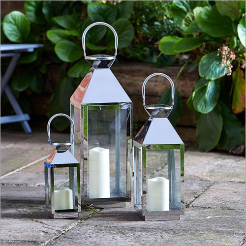Nakshatra Steel Lantern