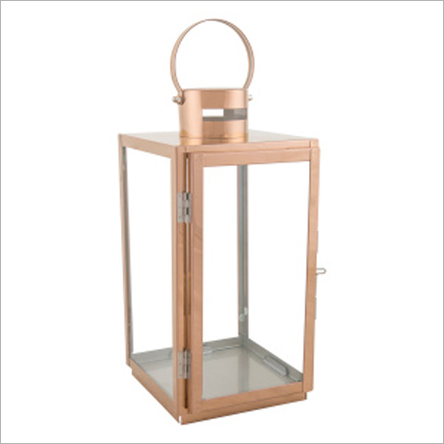 Rosey Steel Lantern