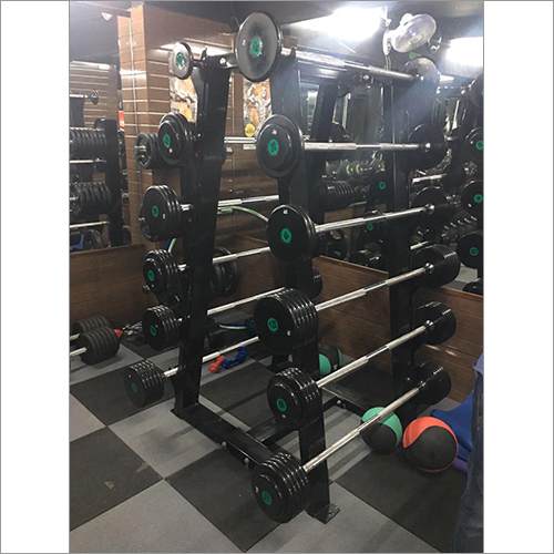 Barbell With Rack