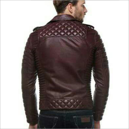 Mens Designer Leather Jacket
