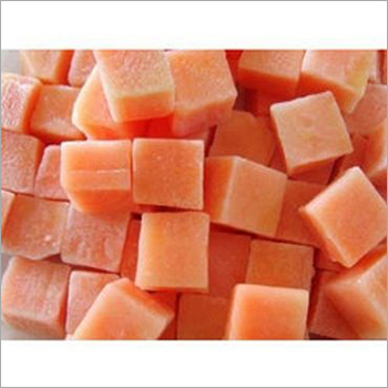 Frozen Papaya Dices