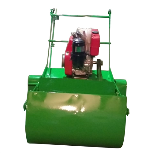 Diesel Lawn Mower - Carbon Steel, 24 Inch Blade, Bus Green Color, 180 kg Weight | Ideal for Grass Cutting with High Performance and Durability