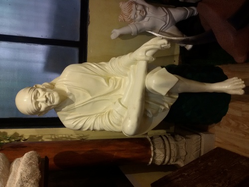 Sai Baba Marble Statue - Intricately Designed Various Sizes & Customized Finishes | Unique Varieties Easy to Clean Moisture Proof Highly Artistic UV Resistant