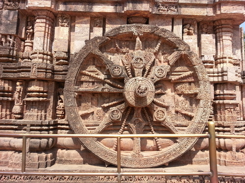 Konark sun Temple wall mural