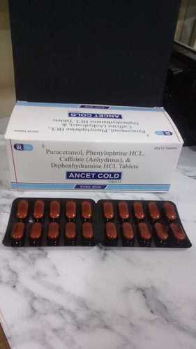 Ancet-Cold Tablets Grade: Madical