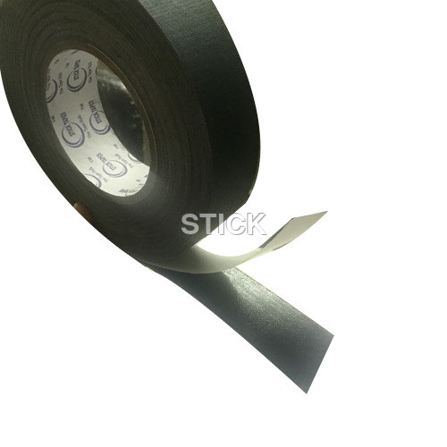 Pre Gummed Book Binding Cloth Tape - Single Sided, 12 & 50 Meter Rolls, Red, Blue, Black | Hot Melt Adhesive, Plain Pattern, Solid Usage for Sealing & Packaging