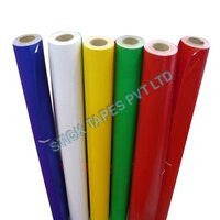 Blue Self Adhesive Pvc Coated Paper