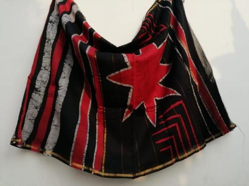 Hand Block Printed Chanderi Saree