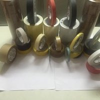 Aluminum Foil Self Adhesive Tape - Aluminum Foil, Tape Length: 15m-8000m, Thickness: 34-73 Micron, Color: Silver | Thermal Insulation, Electrical Shielding, Waterproofing, Crafts