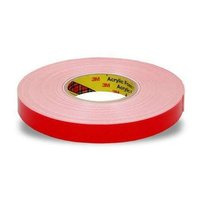 Acrylic Foam Tape - Red, 2000m Length | Durable Acrylic Material, 4mm Width