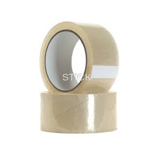 Abro Packaging Tapes - 10m Length, 2.1cm Width, Plain Pattern | Single Sided Adhesive, Warranty Included
