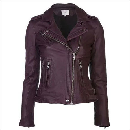 Ladies Designer Leather Jacket