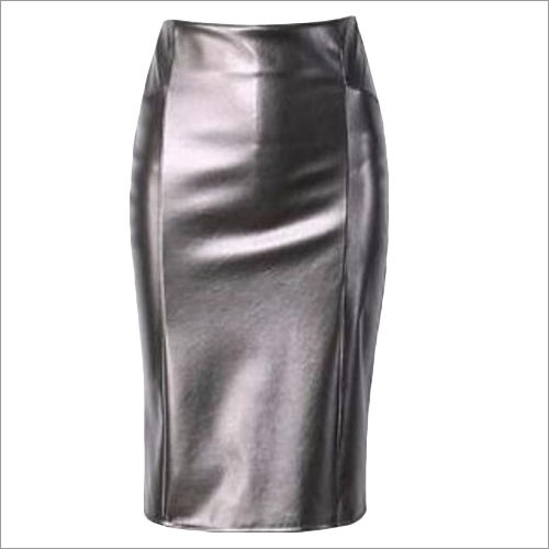 Stylish Ladies Leather Skirt