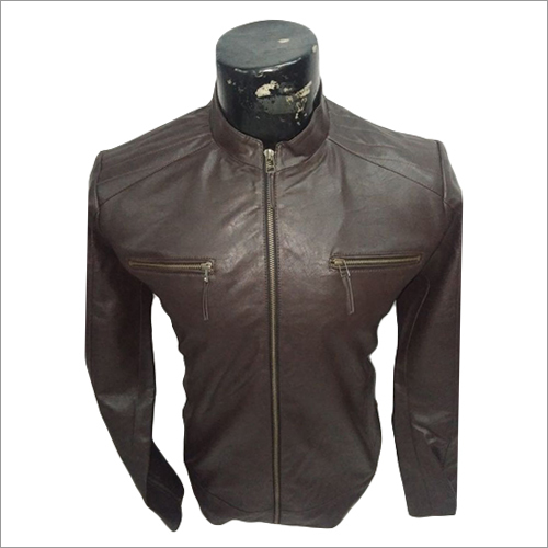 Mens Dark Brown Leather Jacket