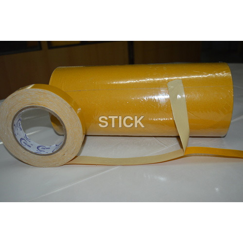 Double-Sided Cotton Tape - 40 Meter Length, 2 Inch Width | Strong Adhesive, Moisture Resistant, Clean Removal, Multi-Purpose Use